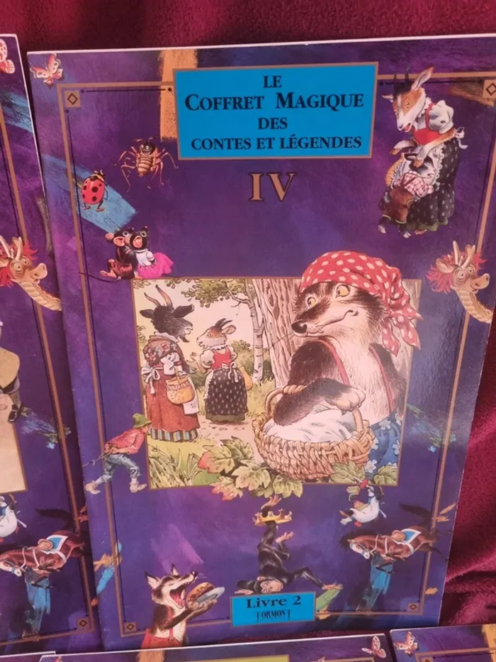 Lots de 5 grands livres de contes - photo numéro 3