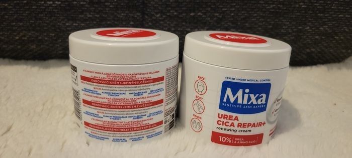 Lot Crème corps Mixa Urea Cica Repair Neuve