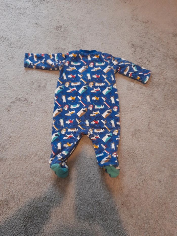 Pyjama bleu 6 mois - photo numéro 4