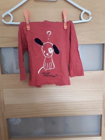 Tee-shirt manches longues 12 mois