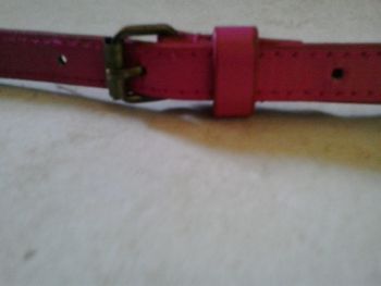 Ceinture fille rose