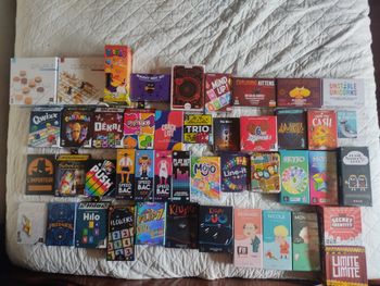 LIRE L'ANNONCE - Lot 40 jeux de société neufs - à l'unité ou en lot