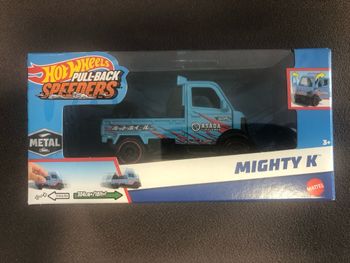 Miniature hot wheels  Pull-back Speeders Mighty
