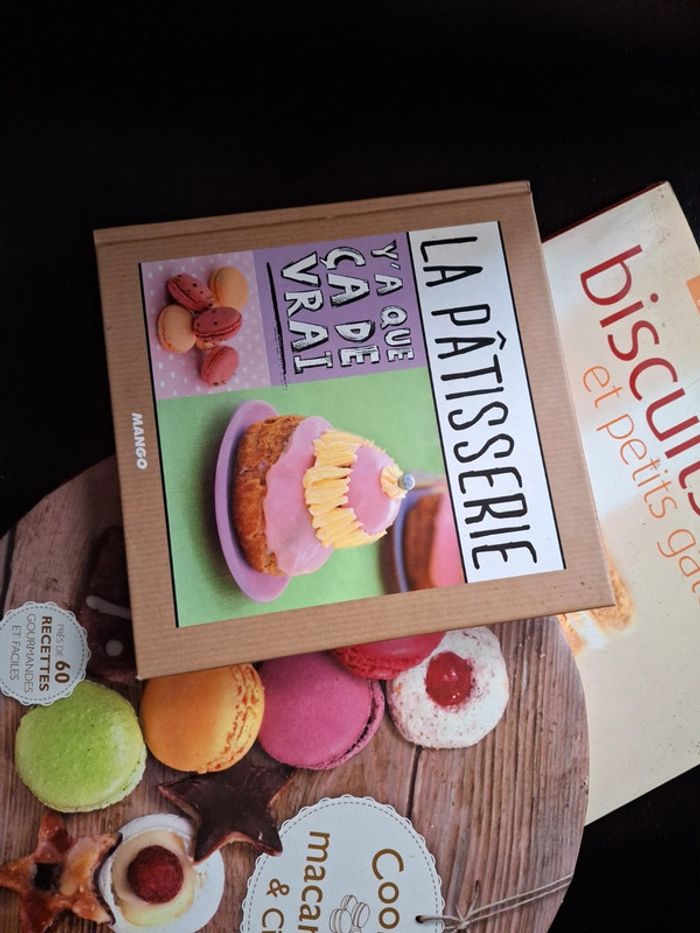 Lot de 3 livres de pâtisserie - photo numéro 3