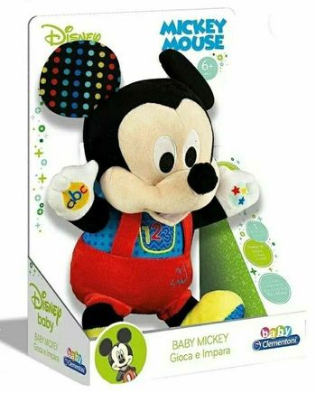 MICKEY INTERACTIF APPREND ET JOUE Chiffres Lettres Couleurs et Comptines