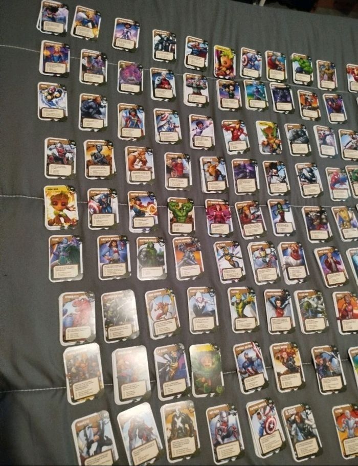 Carte Marvel complet du 1 au 108 - photo numéro 3