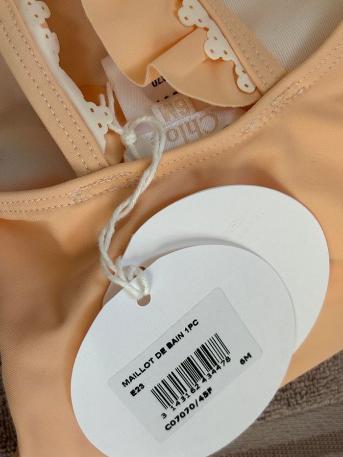 Robe et maillot de bain bébé fille 6 mois Chloé - photo numéro 10