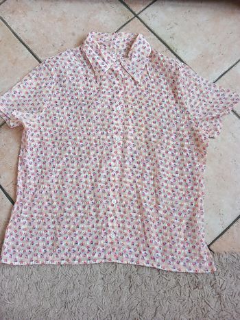 🚪chemise tunique viscose T40