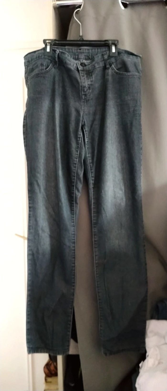 Jean regular gris anthracite femme 44 kiabi - photo numéro 2