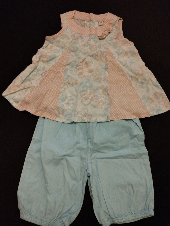 Ensemble pantacourt débardeur