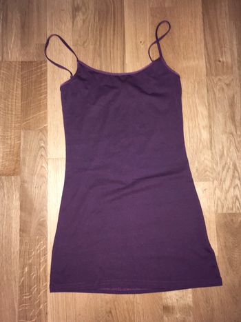 Joli top aubergine h et m xs