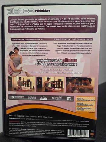 Dvd pilates initiation