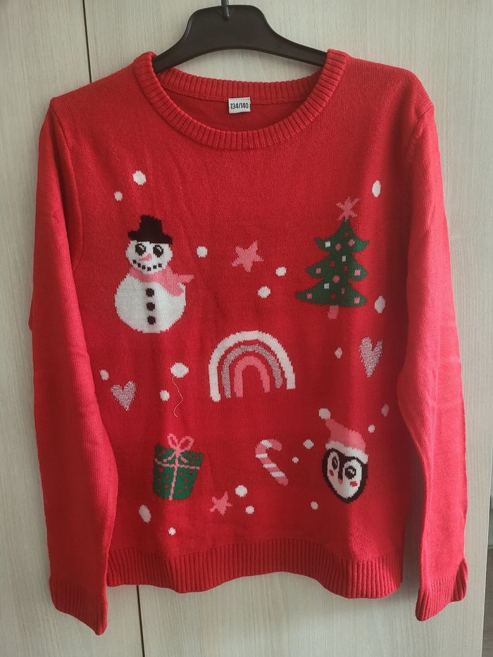 Pull de Noël 9/10 ans