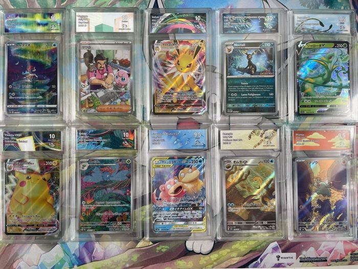 Cartes Pokémon gradées mystères - Édition limitée à 100 cartes gradées - photo numéro 5
