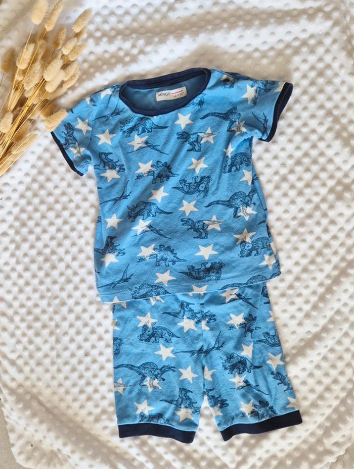Pyjama dinosaures - pyjama short 6-7 ans
