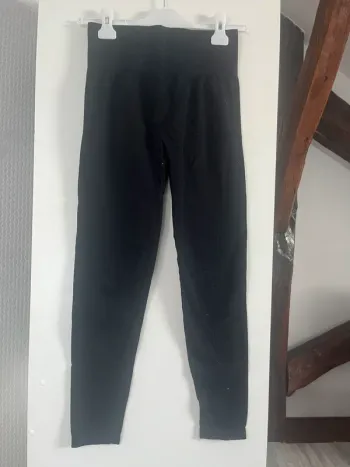Legging taille haute noire
