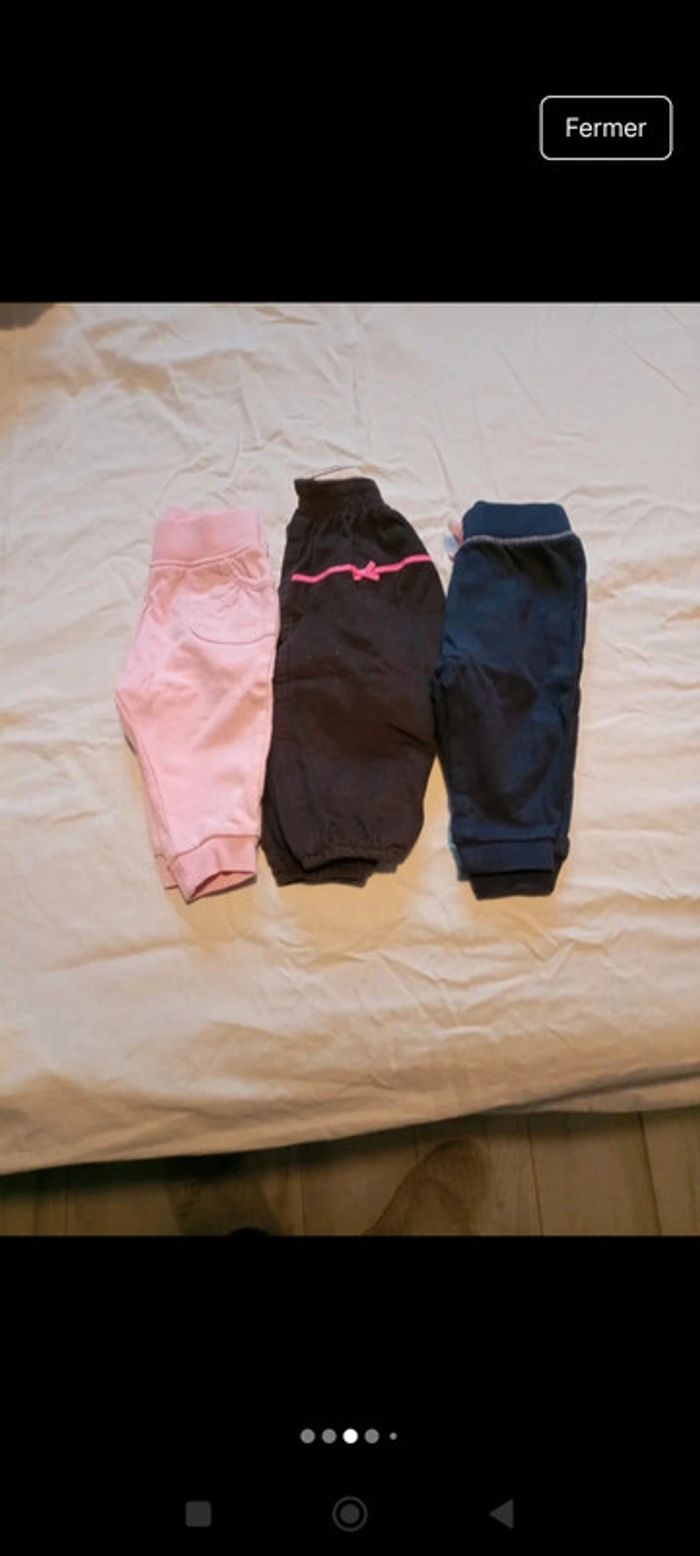 Lot de vêtements filles 3 mois automne hiver - photo numéro 3