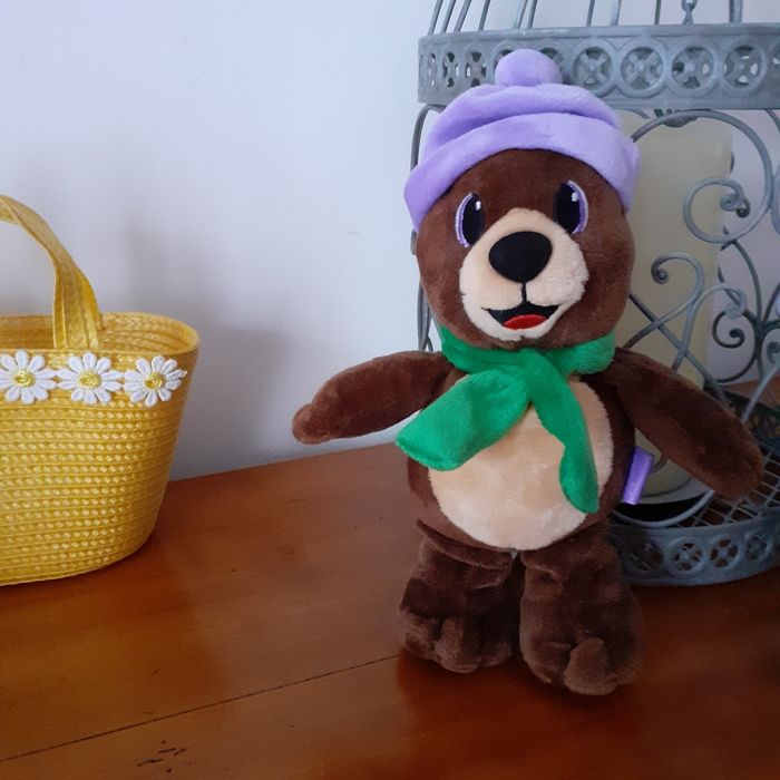 Doudou-peluche Marmotte *22 cm *Milka
