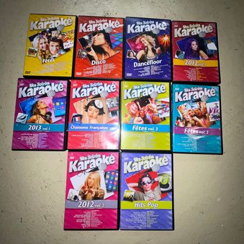 10 CD karaoké