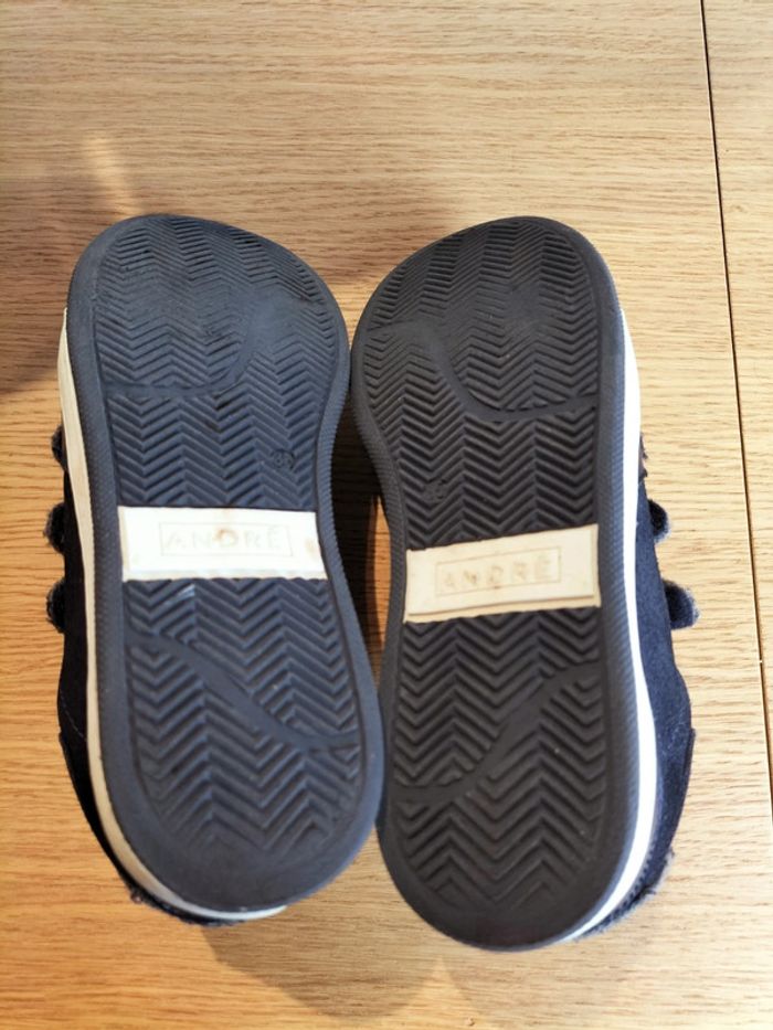 Chaussures à scratch - André - marine - 36 - photo numéro 7