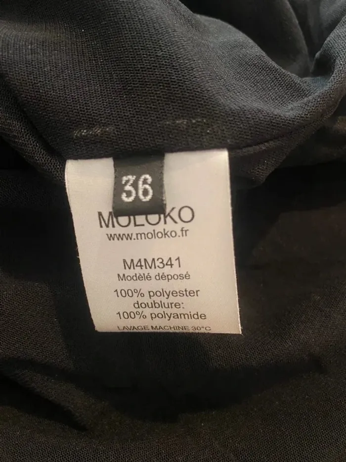 Robe boule noire Moloko taille 36 - photo numéro 7