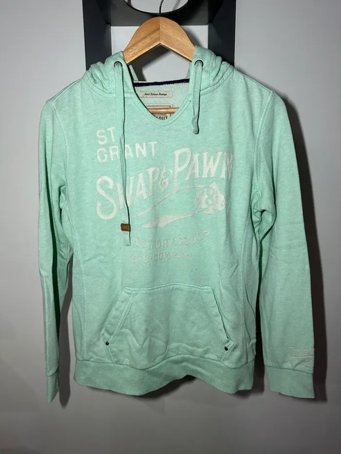 Sweat vert d’eau timeout M