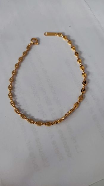 Bracelet grain de café 19 cm