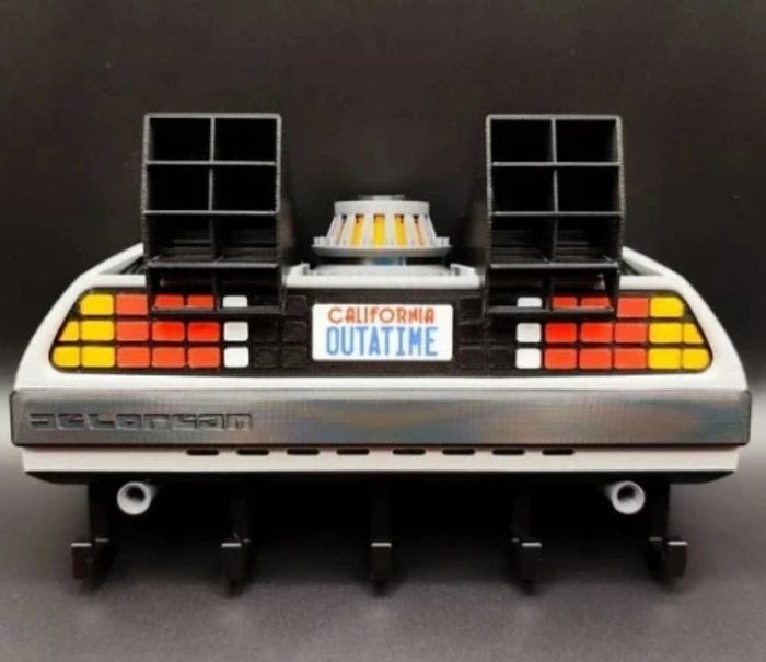 Porte-clés  mural  DeLorean retour vers le futur