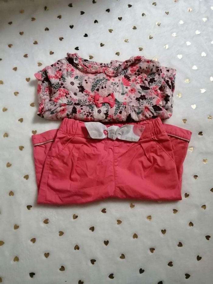 Ensemble bébé fille 6 mois sergent major - photo numéro 5