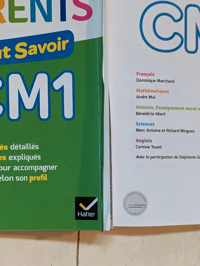 Fuchiet Tout savoir CM1 Hatier - photo numéro 3