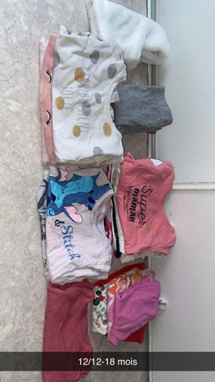 Gros lot bébé filles 73 pièces - photo numéro 3