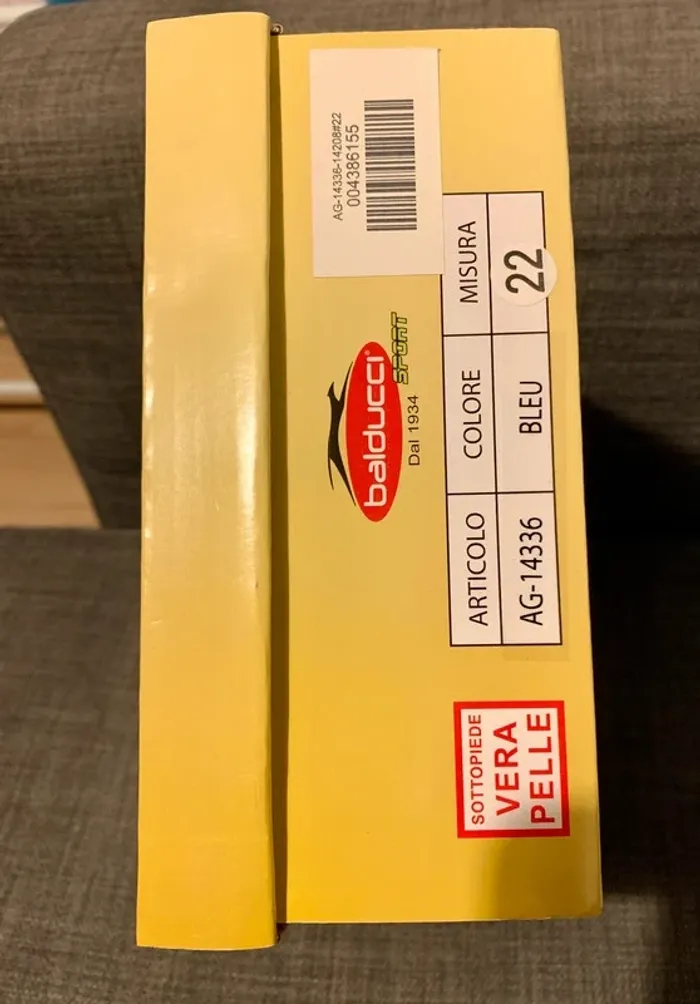 Sneakers montantes Balducci - bleu marine taille 22 - photo numéro 6