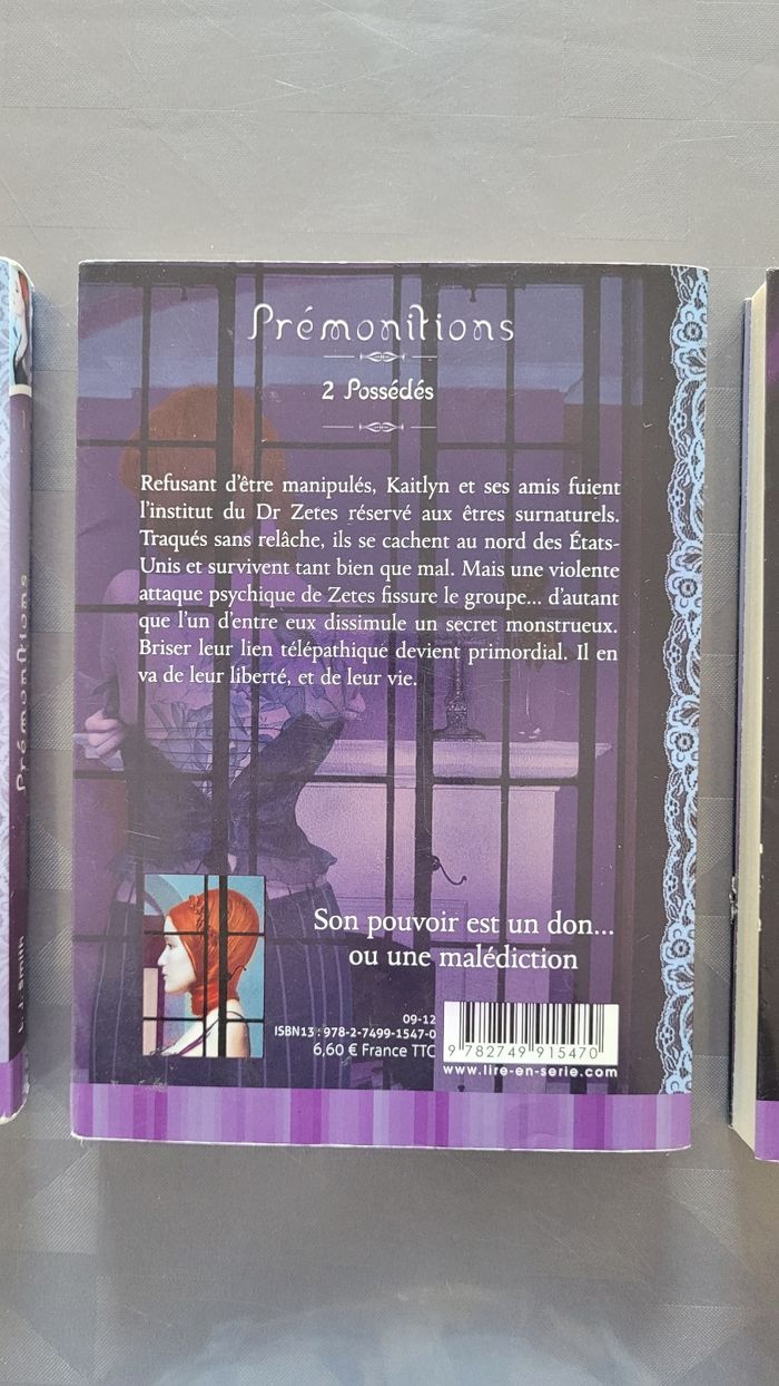 Lots de 3 tomes Prémonitions - photo numéro 5