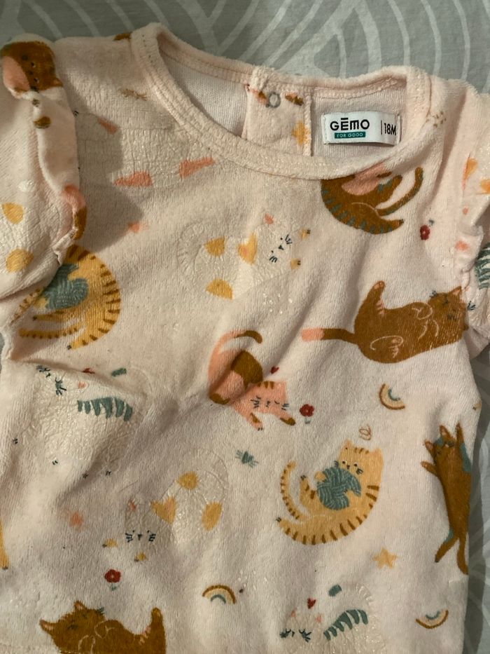 Pyjama chat - photo numéro 2