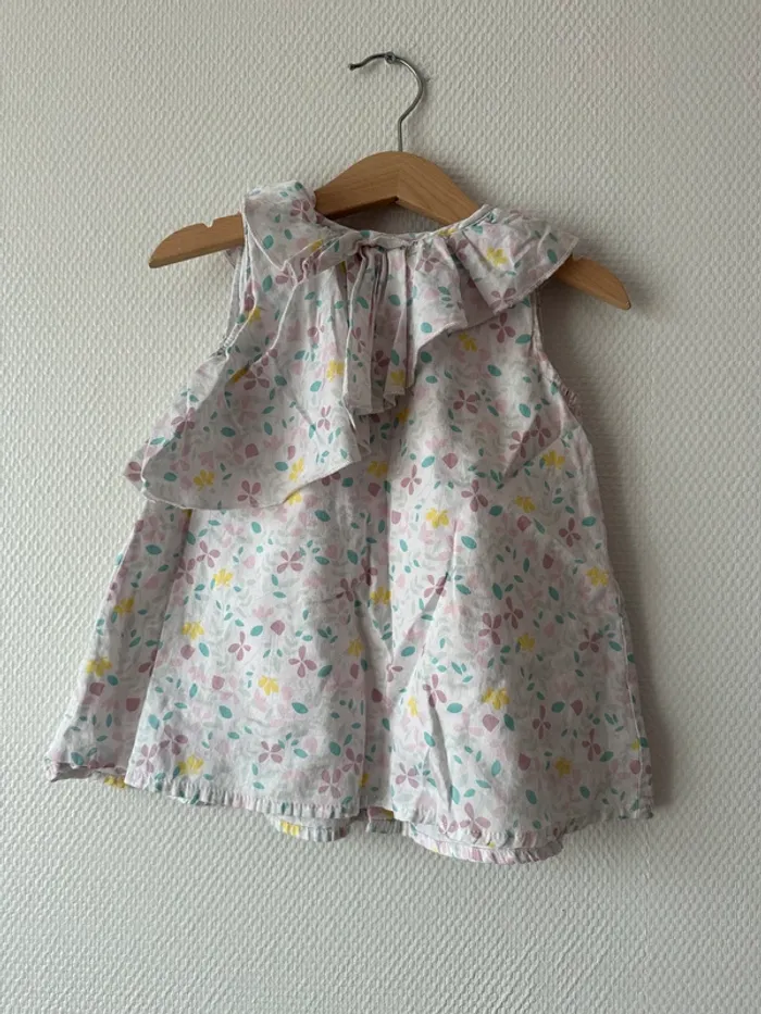 Magnifique robe d’été à volants