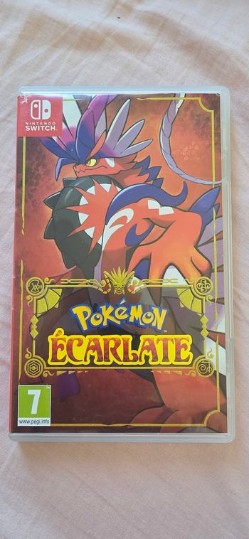 Pokemon écarlate switch