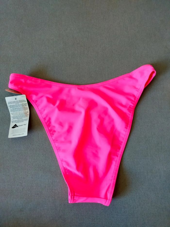 Bas de bikini rose fluo – Haute Pression – Taille 42 - photo numéro 6
