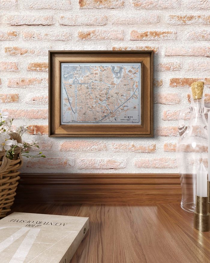 Imprimée en 1906, plan de Nîmes. Original Vintage Authentique. - photo numéro 4