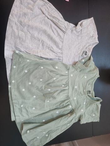 Lot 2 robes bébé