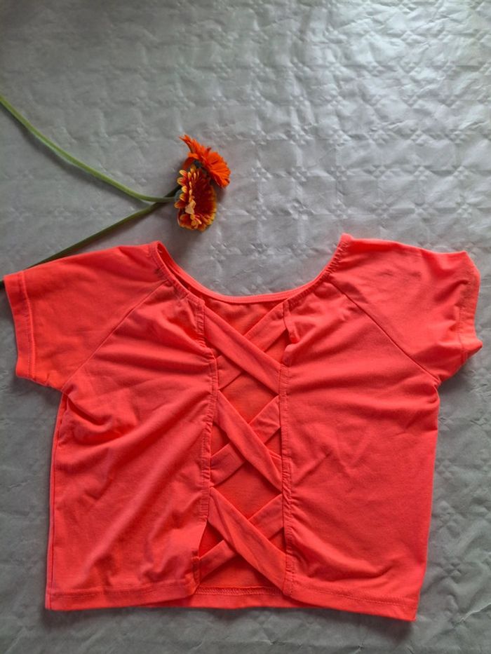 Crop top croisé dos - taille M/L - photo numéro 2