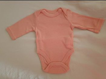 Lot de 5 bodies à manches longues unis pour bébé fille