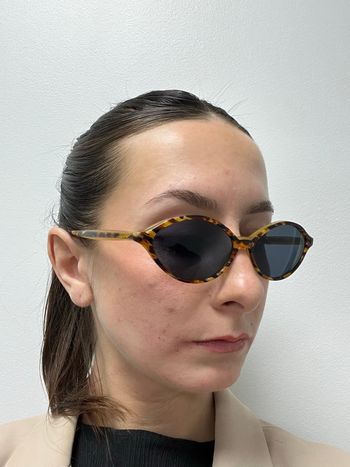 Lunette ovale vintage tendance