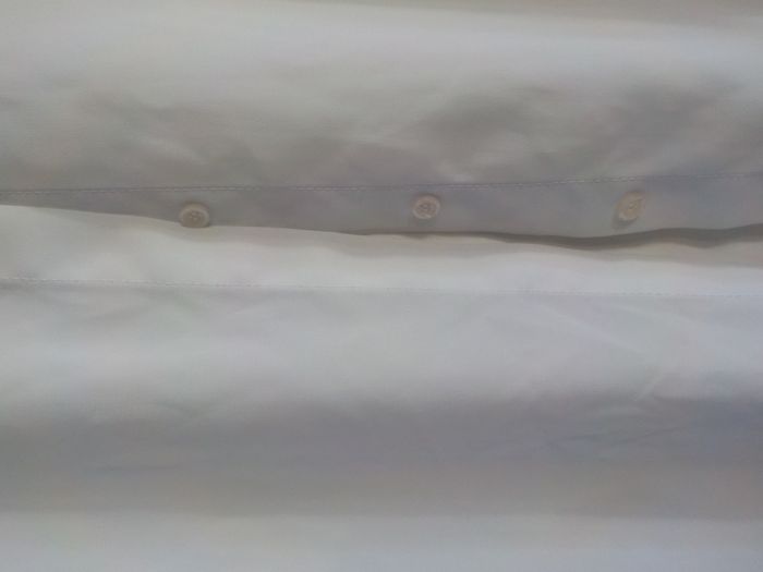 CHEMISIER BLANC NEW COLLECITON 100% POLYESTER - photo numéro 3