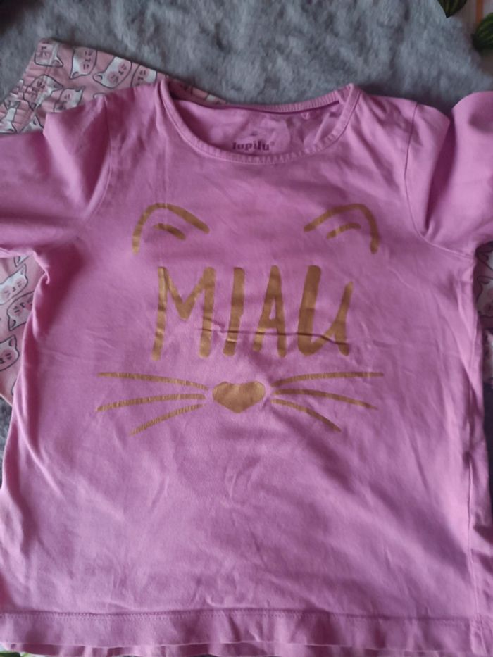 Ensemble Chat legging et haut manche longue chat 4/6 ans - photo numéro 3