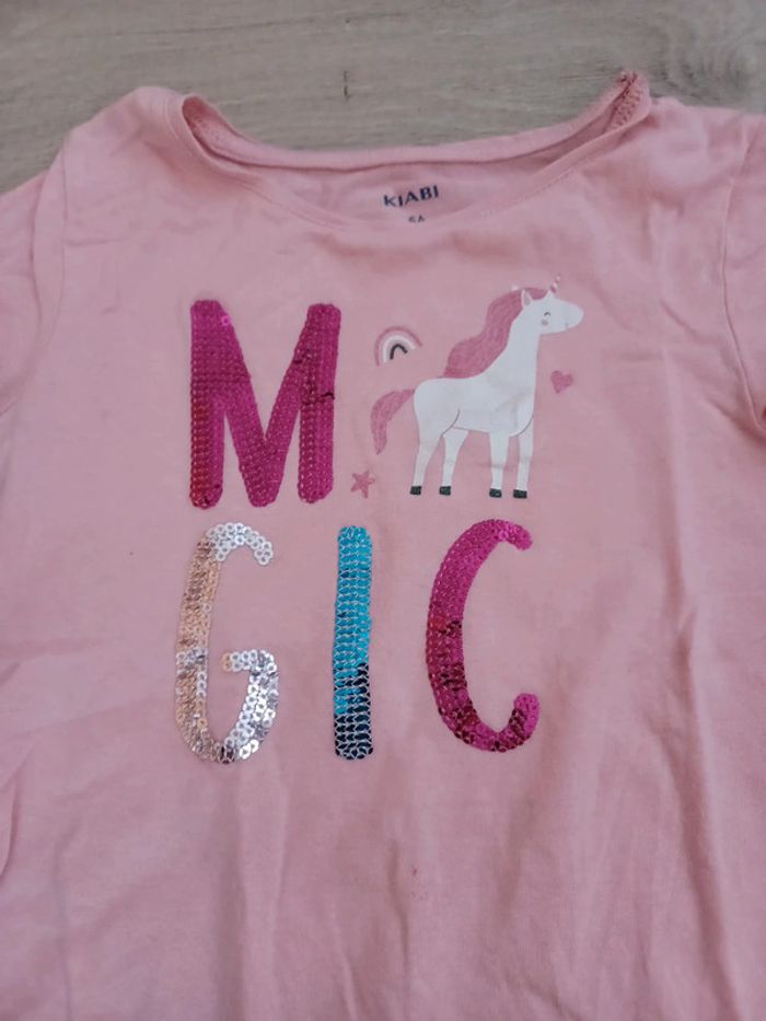 Tee shirt licorne - photo numéro 2