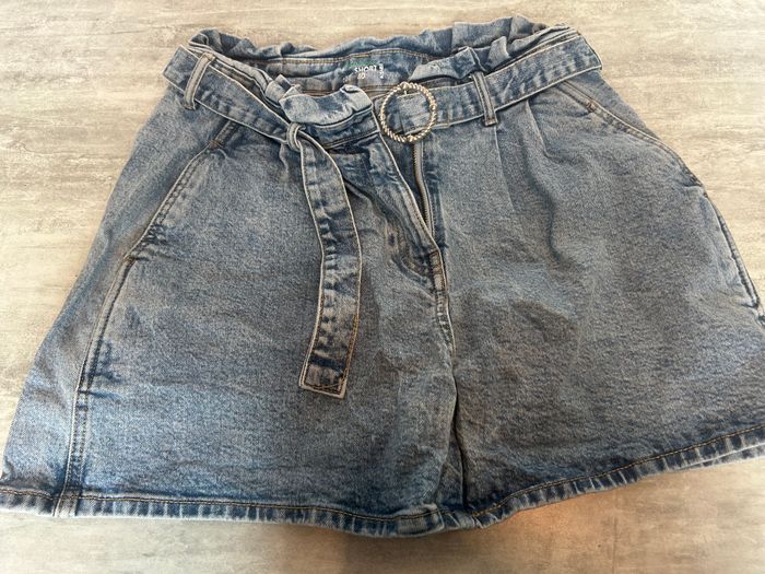 lot 6 vêtements femme taille L-40 short blouse haut robe débardeur pull - photo numéro 2