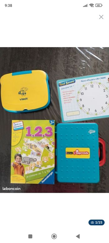 Lot jeux éducatifs