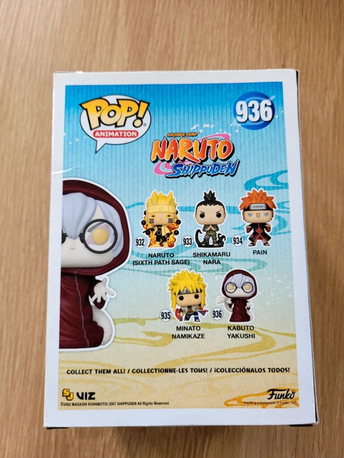 Pop naruto kabuto yakushi numéro 936 - photo numéro 3