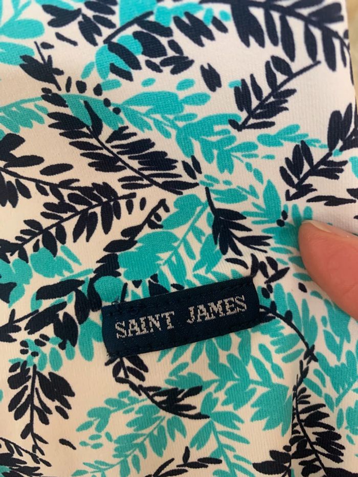 Robe Saint James Anti-UV Blanche, Bleu et Bleu Marine T40 - photo numéro 2