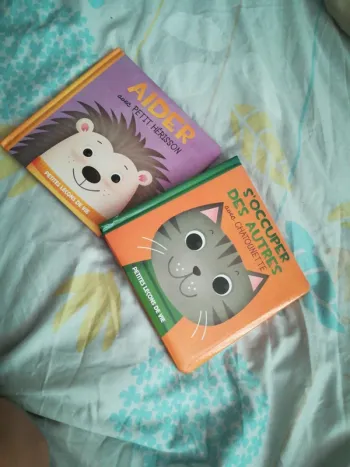 2 livres petites leçons de vie